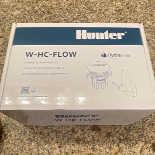 Hunter Hydrawise Wireless Flow Meter Kit for Lawn Irrigation W-HC-FLOW — image 1