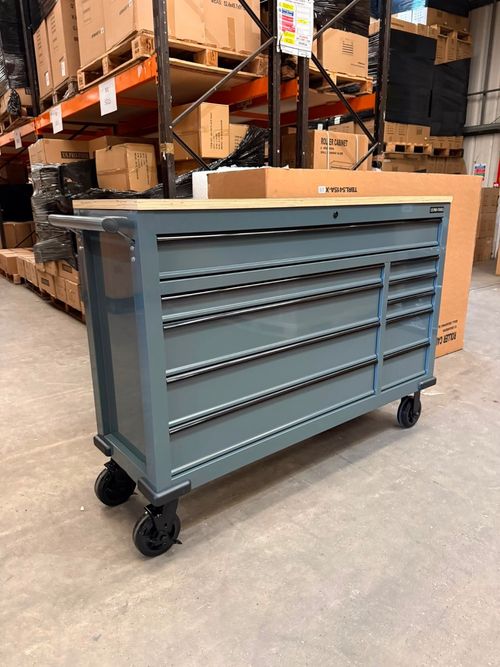 US PRO TOOLS TOOL CABINET CHEST BOX GREY BENCH 57" HEAVY DUTY FINANCE AVAILABLE — image 12