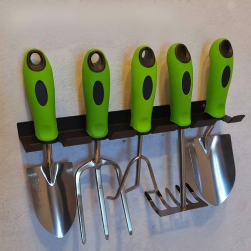 Garden Tool Storage Rack Space Saving Garden Tool Hanger Long-Lasting — image 8