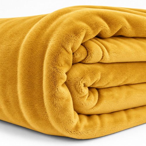 Extra Large Fleece Blanket Super Soft Reversible Bed Sofa Throw Double & King