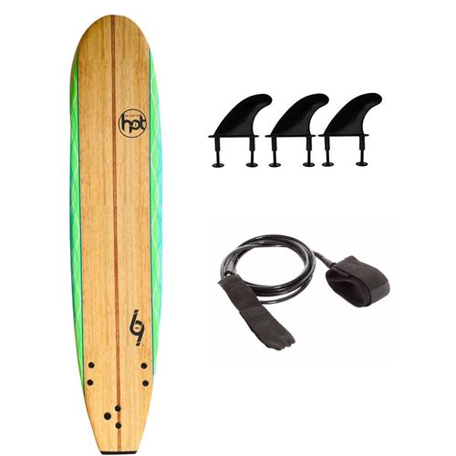 Surfboard - 8ft Beginners Softboard Hot Surf 69 Foam Surfboard — image 3