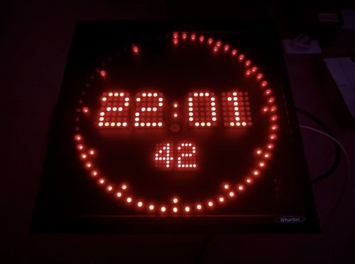 Wharton Electronic Digital Studio Clock — image 2