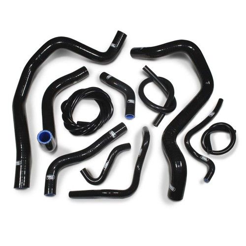 BLACK Samco Silicon Rad Hoses fit Honda CBR 400 NC29 1990-1994