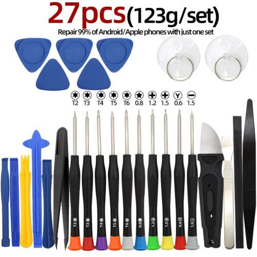 16 Pcs Mobile Phone Repair Tool Kit Screwdriver Set iPhone iPod iPad Samsung UK
