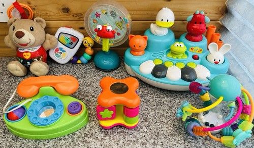 7x Baby Toddler Toy Bundle: Vtech, Baby Einstein, ELC etc. 3 Mths +, 6 Mths +
