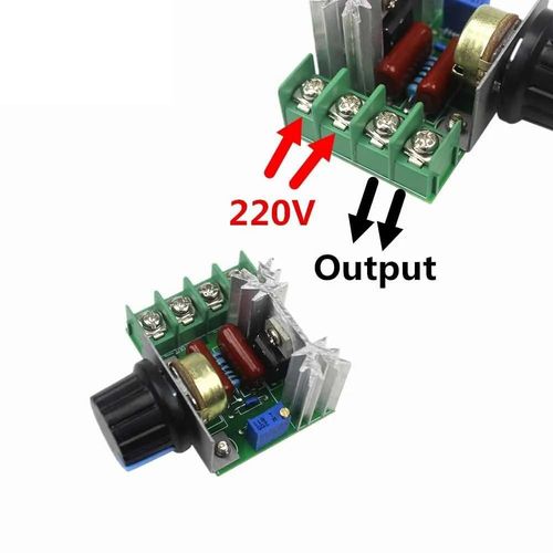 DollaTek 25A PWM AC Motor Speed Control Controller 2000W Adjustable green — image 5