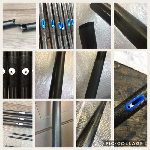 Fishing Pole Repair Kit Complete DIY Carbon Fibre/Fiber Repair Kit for Pole/Rod. — image 23