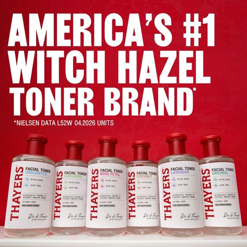 Thayers Rose Petal Witch Hazel Facial Toner with Aloe Vera 355ml - Alcohol-Free — image 9