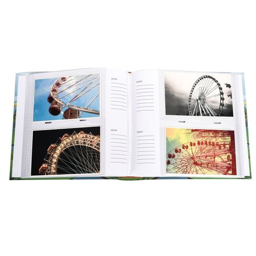 2 X Large Memo Slip In Photo Album for Hold 200 '6 x 4' Photos- Choose Design — image 2