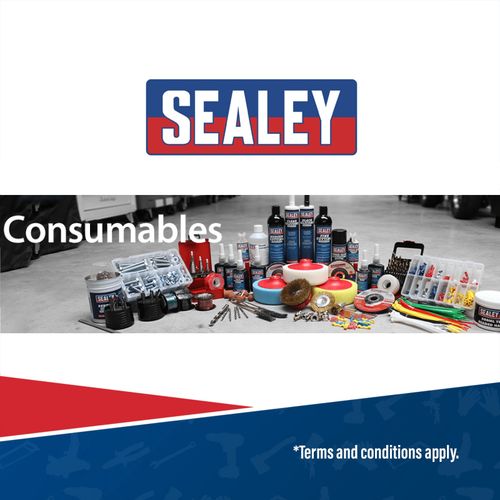 Sealey SSP60L Extra-Thick Powder-Free Disposable Nitrile Gloves, Large - P — image 4