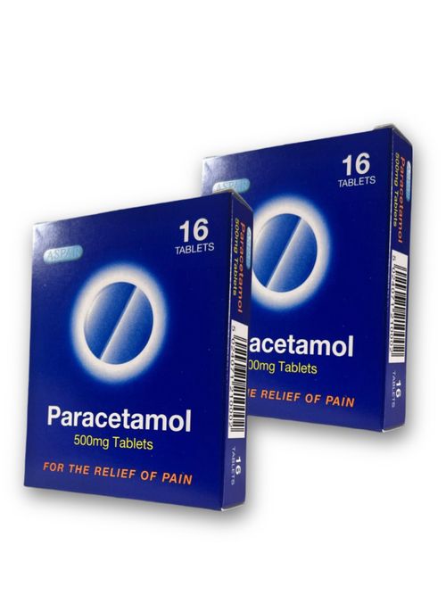 32 Paracetamol tablets for Headache, Migraine, Back Pain 500mg — image 1