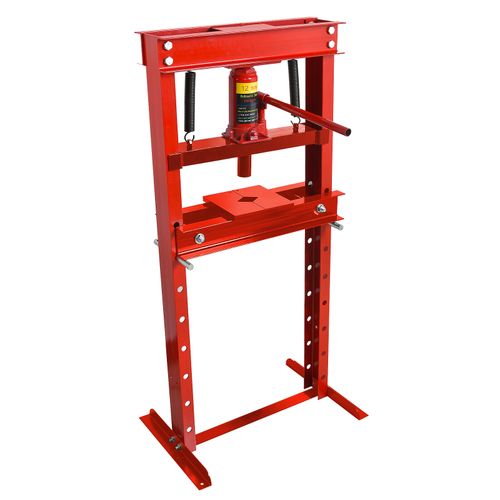 12 Ton Workshop Press Machine Hydraulic Bench & 23x Bearing Bush Driver Seal Kit — image 21