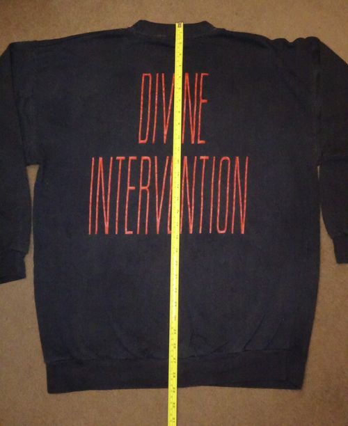 Vintage 1990s SLAYER Divine Intervention Long Sleeve Sweatshirt Top Rare — image 12