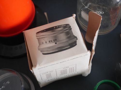 Darkroom Paterson dev tank TRAYS Minolta lens Schott glass PAPER Cylinders — image 7