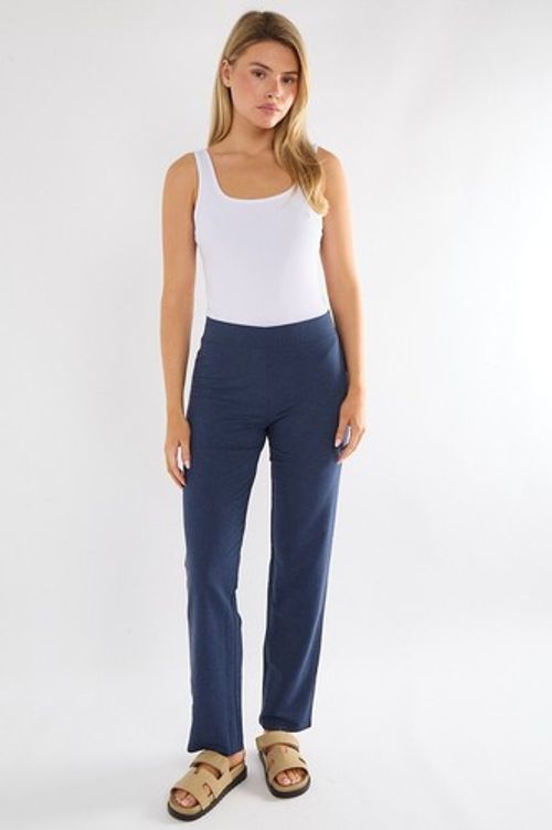 Ladies Cotton Rich Jogger Stretch Straight Leg Trouser Sport Active M&S 5 shades