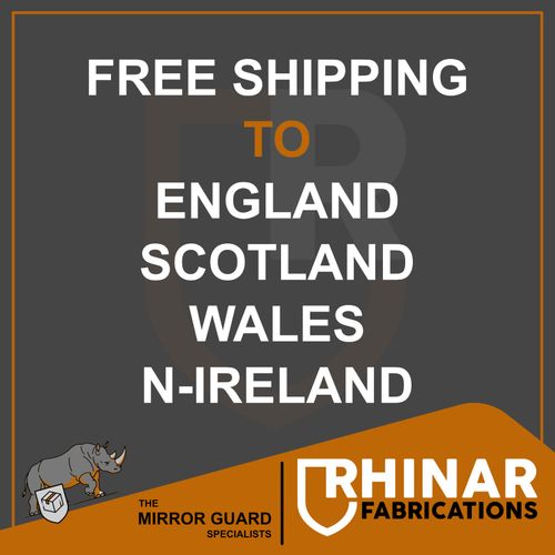 Mirror Guards VOLVO FM VERSION 5 (Stainless steel) Pair — image 9