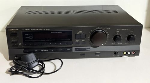 Technics SA-GX230 AV Control Stereo Receiver Amplifier Phono Stage Working Well — image 2