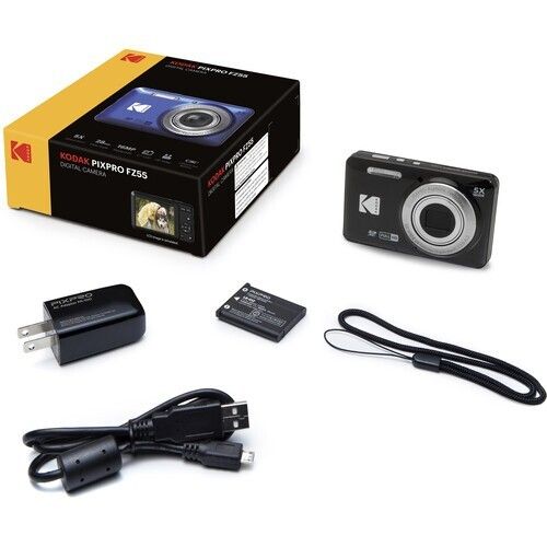 Kodak PIXPRO FZ55 16MP 5x Zoom Wide Angle Digital Camera - Black (UK Stock) BNIB — image 24