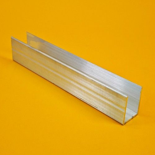 Aluminium U Channel End Cap Dropside Capping Profile Trailer Truck 400mm-2450mm