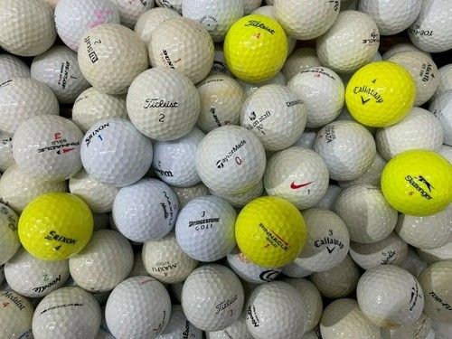 50 Mixed Golf Balls Used Titleist Callaway Srixon Nike Wilson Grade A/B Free P&P