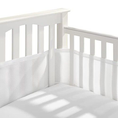 2Pcs Baby Cot Mesh Liner For Mattress Basket Crib Cot Junior Bed Breathable