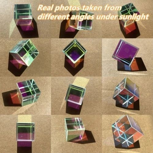 "20mm Crystal Prism Cube 3D Color Magic Photography" — image 4