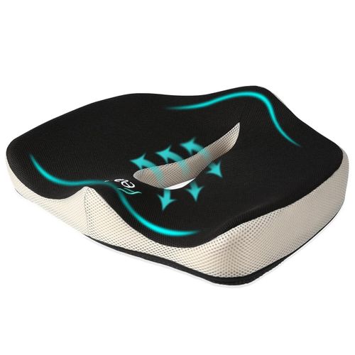 Feagar Seat Cushion for Coccyx Sciatica Hemorrhoid Tailbone Back Pain Relief — image 2