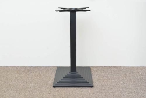 black premium cast iron table base dining restaurant cafe pub oblong — image 4