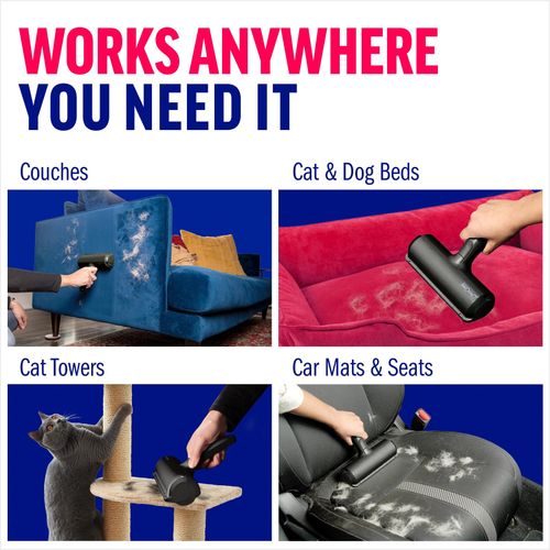 ChomChom Roller Pet Hair Remover - Original Size Reusable Lint Roller Black — image 6