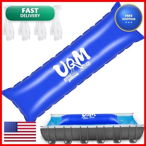 UQM Extra Large Thick Pool Pillow Above Ground Pools, 4x15 Ft Pool Pillow