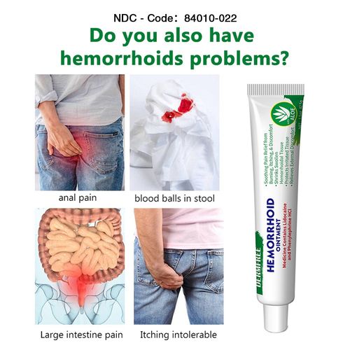 Hemorrhoid Cream Haemorrhoids Fissure Gel Piles Anal Fissure Prolapse Ointment — image 3
