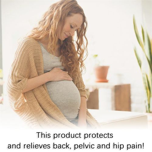 Pregnancy Maternity Belt Lumbar Back Support Waist Band Belly Bump Brace Strap — image 6