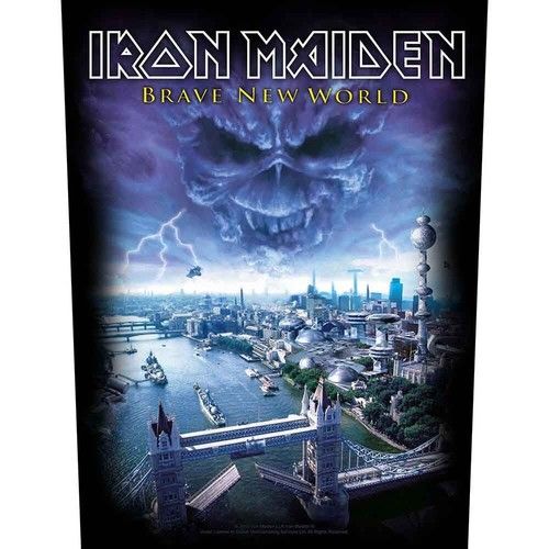 Iron Maiden 'Brave New World' Back Patch - NEW