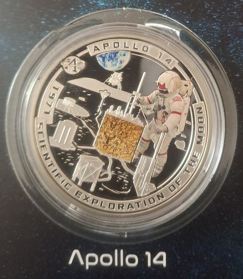 Apollo Missions Collection - 12 x Mint Proof Silver Plated  Half Dollars. — image 13