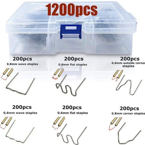 Plastic Repair Machine Welding Hot Stapler Bumper Fender Welder Staples Kit