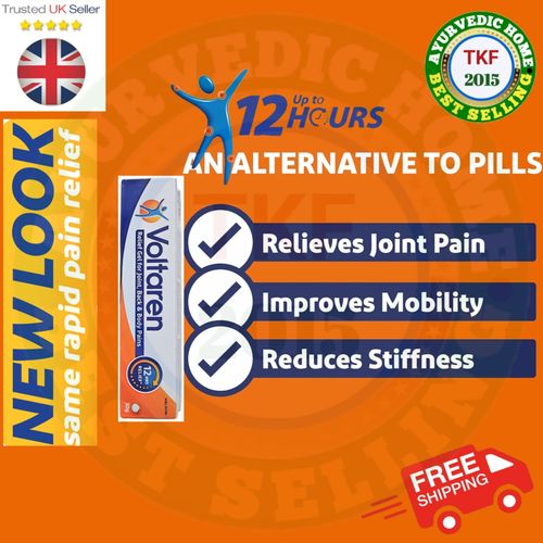 Voltaren Pain Relief Gel 12 hrs joint pain relief 2 X 30g Packs UK — image 3
