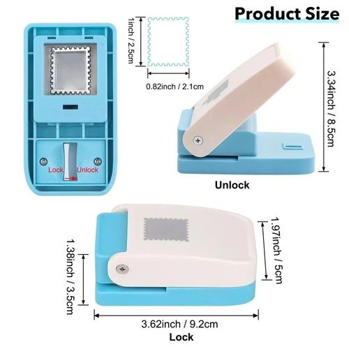 Stamp Border Punch Stamp Shape Punch Handmade For Paper Crafting Scrapbooking — image 4