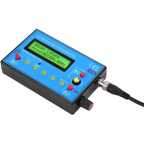 FG-200 DDS Function Signal Generator LCD Signal Generator Sinewave 0.01Hz-500Khz — image 10