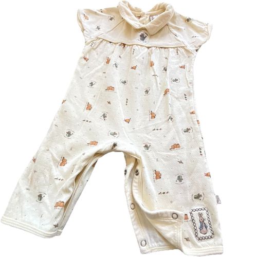 Peter Rabbit Romper 9 Months VTG  Cotton Where Is Peter Hiding Beatrix Potter — image 1