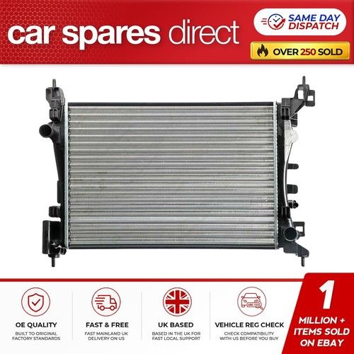 VAUXHALL CORSA D 1.2 1.4 2009-2014 ENGINE COOLING RADIATOR