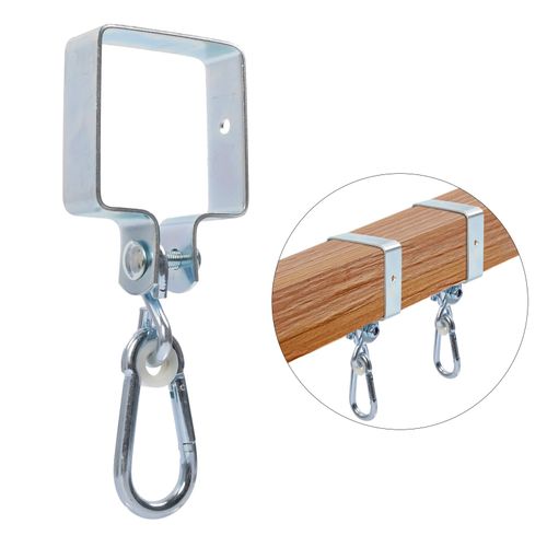 Swing Hook Hangers Safety Hooks swings sets climbing frames Tree house 2pcs UK — image 7