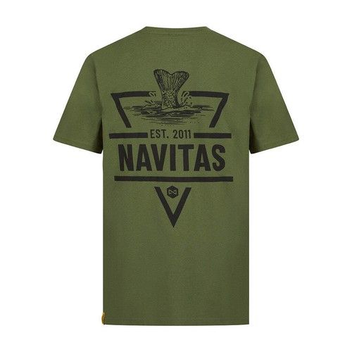 Navitas Diving Tee T-Shirt - All Sizes - Green - Carp Fishing Outdoor Clothing