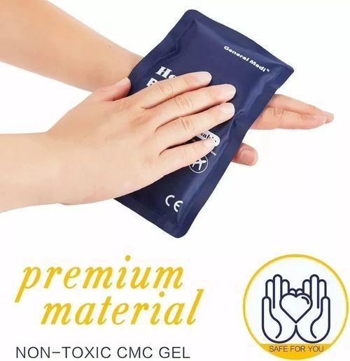 Reusable Hot Cold Ice Gel Pack Pad Back Pain Relief Muscle Injuries Migraine — image 13
