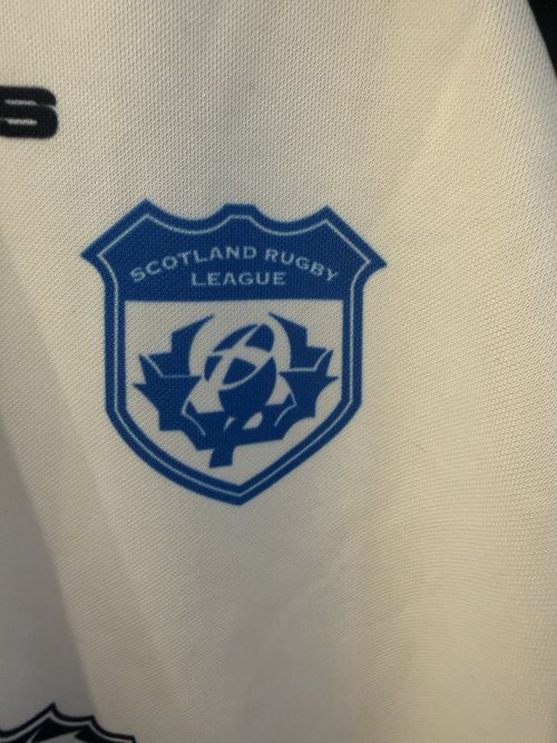 O'Neills KOOLITE Scotland Rugby League Shirt White Adults Size L — image 2
