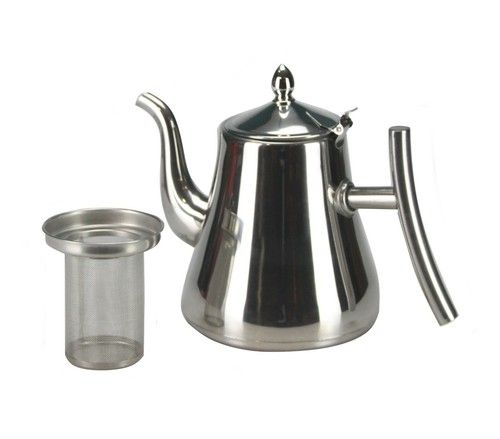 Stainless Steel Teapot Loose Leaf Infuser Stovetop Kettle Coffee Arabian Teapot