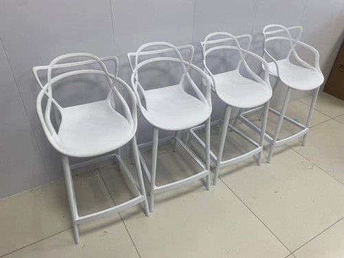2X Master Style Cafe Kitchen Restaurant Pub Dining Bar Chair Stool Height 67cm