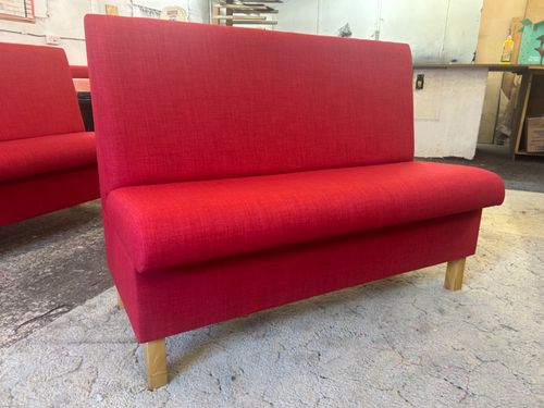 Booth Seating Plain Back Banquette - Restaurant - Cafe - Kitchen - Office - UK M — image 2