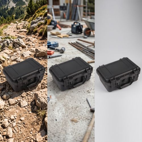 Hard Protective Housing Compact Safeguarding Case with Handle Shockproof — image 7