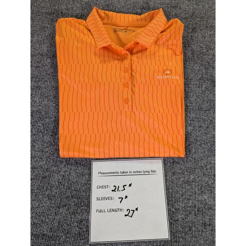 Nike Golf Womens XL Dri-Fit Polo Orange Barton Creek Short Sleeve 831267-856 — image 9