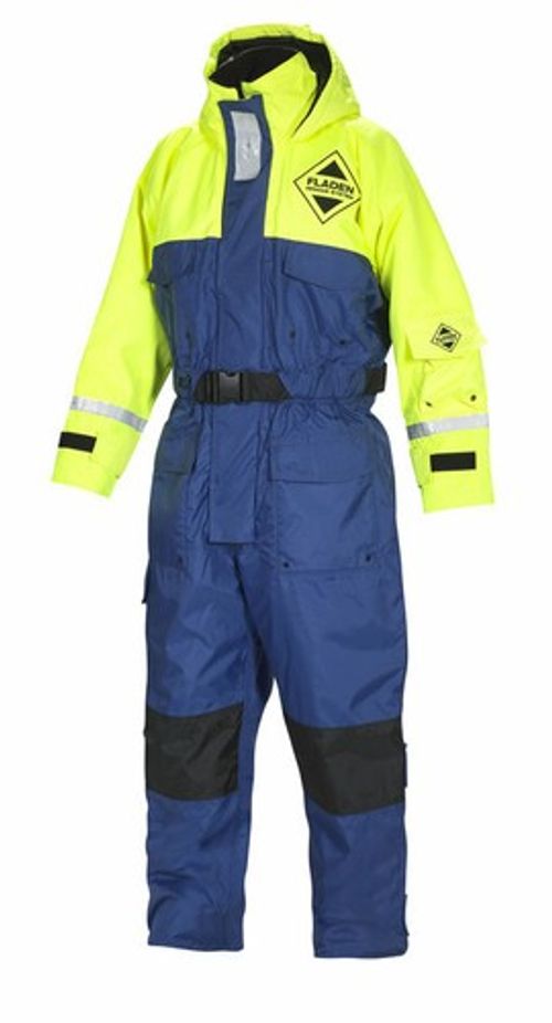 Fladen flotation suit 845, swimsuit, blue-yellow, XXS to XXL, floating suit